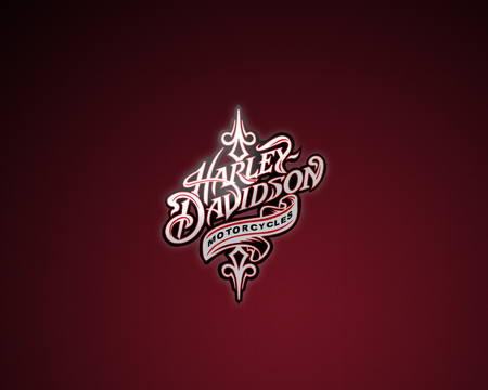 Harley Davidson - harley davidson, symbol, name, red