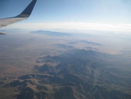 Mountains From The Air - aircraft, flight, mountains, airplane