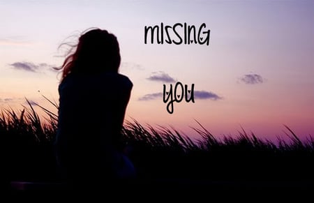 missing - alone, miss, sad