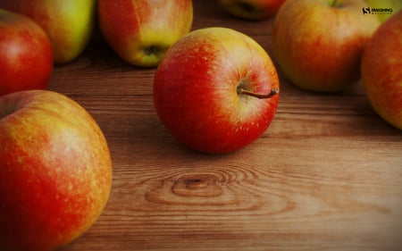 Apples - yummy, abstract, photography, delicious, apple, apples, fruit