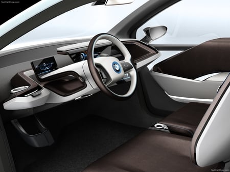 Interior of BMW i3 Concept - bmw, sedan, car, i3