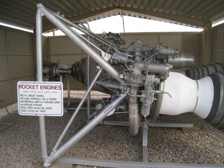 Another Rocket Engine for the Titan Museum - rocket, titan, missile, engine