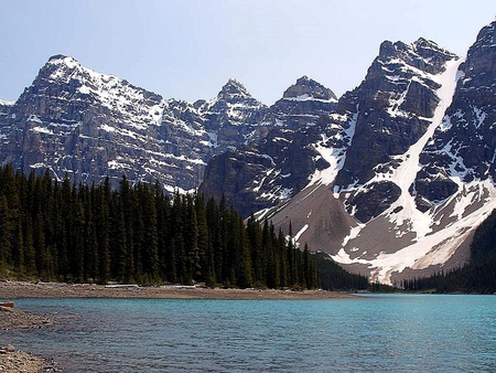 Moraine-Lake - beautiful, canada, picture, moraine-lake