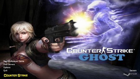 Counter Strike Ghost - gunner, ghost, girl, counter strike