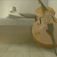 Relaxing Cello in White Room