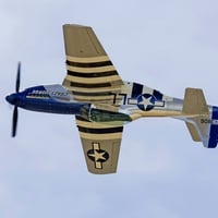 P51 Inverted Flight