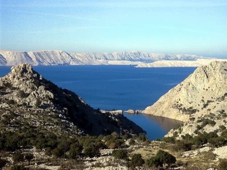 Landscape - scenic, mountains, water, landscape