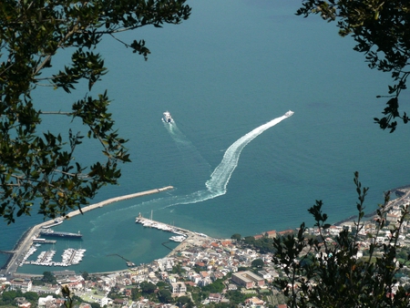 Casamicciola Terme, Italy - casamicciola terme, turquoise ocean, city, italy, ichia