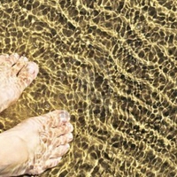 Bare feet