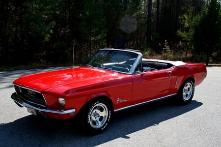 Classic Mustang - wheels, custom, car, mustang, convertible, classic, ford, antique