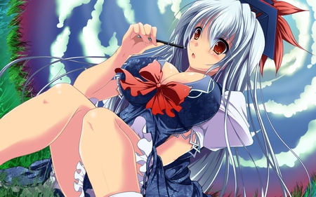 Day Dreamer - anime, daydream, hot, girl, imagination, dreams