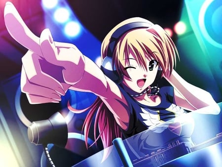 Anime Girl DJ