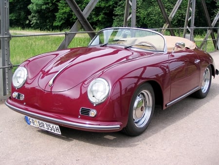 Porsche 356 Speedster - 356, cabriolet, speedster, car, convertible, classic, porsche, antique