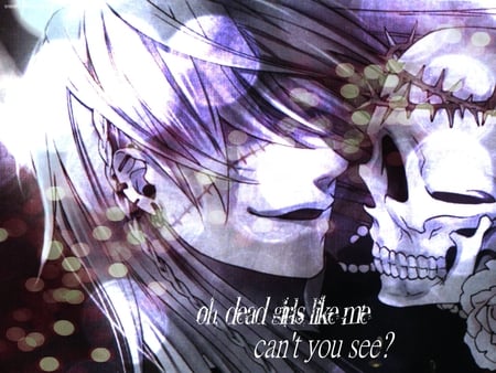 Dead Girls Love Him - anime, undertaker, hot, dead, kuroshitsuji, cool, skull, shinigami