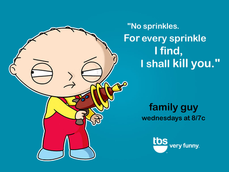 Family Guy - family, sprinkle, guy, stewie