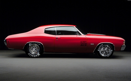 yr54 - red, f, car, chevy