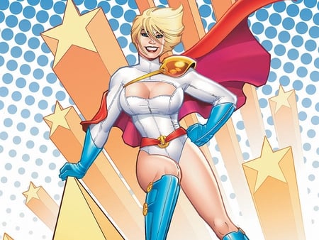 Powergirl - comic, art, powergirl, female