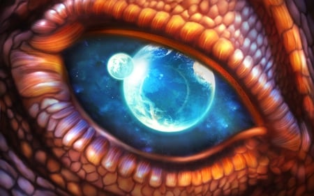 Eye of dragon - picture, 2011, dragon, 09, eye, 11