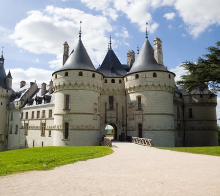 Chateau de Chaumont sur Loire - loire river, chaumont castlefrench, architecture, buildings, chateau de chaumont sur loire, chateau, castle