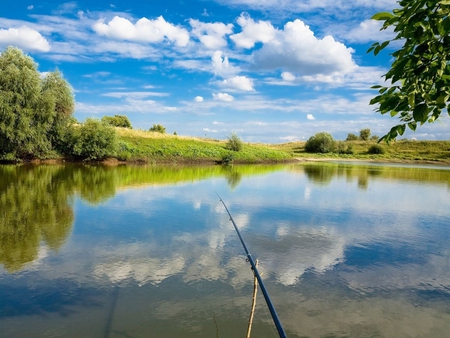 Nature mirror - nature, sky, lake, cloud, mirror