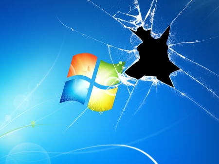 Windows - explorer, windows, broken, internet, technology, bill gates