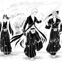 Byakuya, Ichigo, Renji