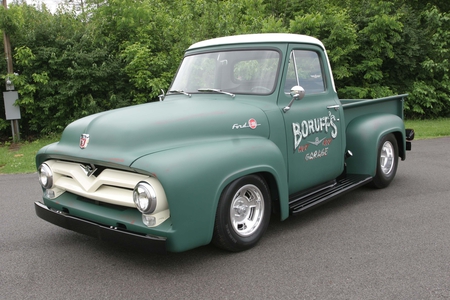 Slant Cab â€˜55 F-100 - classic, ford, 55, truck