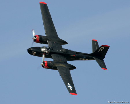 A-26 Spirit of Waco - a-26, invader, ww2, douglas, bomber, plane, attack, airplane, waco, of, spirit, a26, wwii