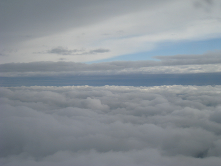 Cool Sky - white, sky, gray, clouds