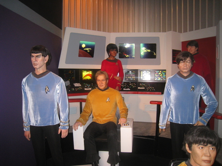 Star Trek Wax at Ripley's - star trek, ripleys, museum, wax figures, wax