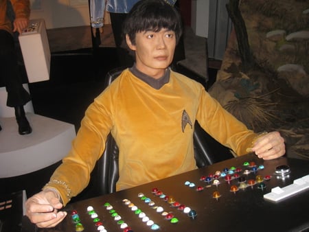 Sulu in Wax - sulu, museum, ripleys, wax