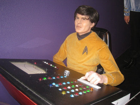 Chekov in Wax - star trek, ripleys, chekov, wax