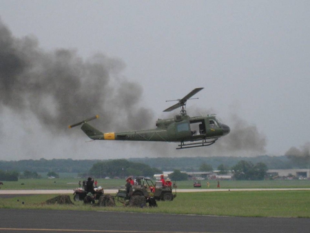 Vietnam-Reenactment-3 - huey, lz, vietnam demonstration, air assault