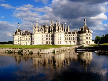 Fairy Tale Castle - water, sky, land, castle