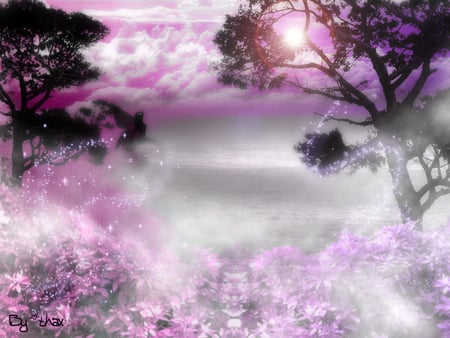 Purple dream - 12, purple, fantasy, picture, 2011, 11