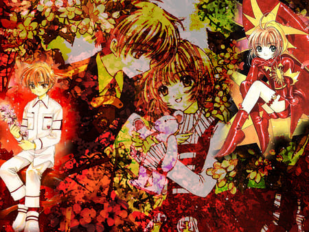 Cardcaptor Sakura - shaoran, sakura