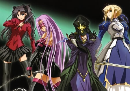 The beateful women of Fate Stay Night