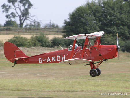 tiger moth havilland - take off, fly with me