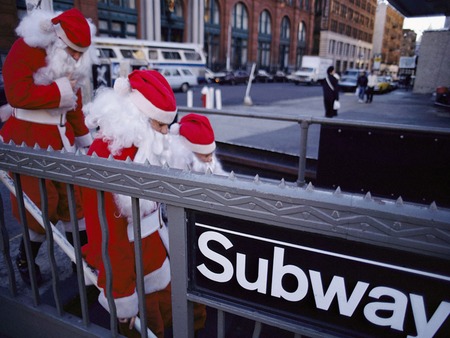 	Subway - santa, subway