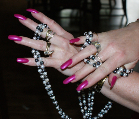 Lady Jan's hands - first, hands, lady jan, pearls