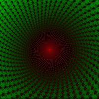 GREEN HYPNOTIC FRACTAL