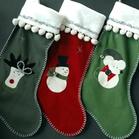 THREE CHRISTMAS STOCKINGS