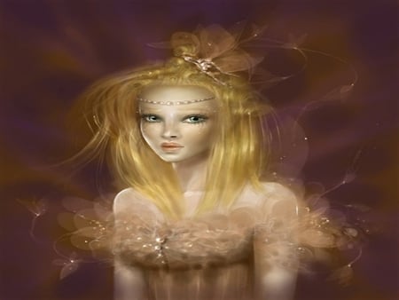 FAIRY PRINCESS - princess, female, wings, fairy, fantasy