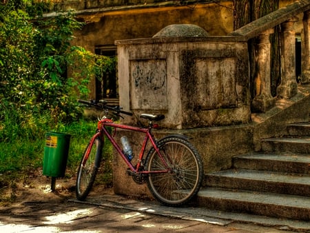 bicycle - bike, photography, hdr, vehicle, reide