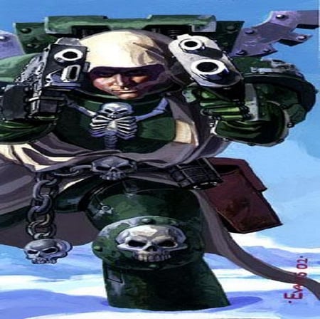 Spacemarine Scout - warhammer, marine, game, 40k, space