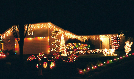 Christmas light decoration