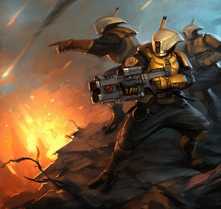 Tau Pathfinders - warhammer, space, game, marine, 40k