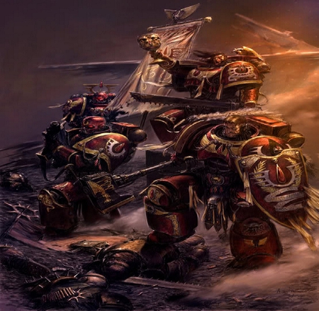 Blood Angels Command - Fantasy & Abstract Background Wallpapers on ...