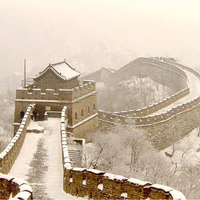 Winter at Great Wall of China