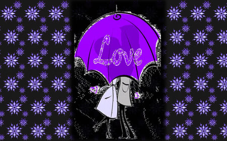 ╰☆╮ღ ❀love  umbrella❀ღ ╰☆╮ - own work, umbrella, love, couple